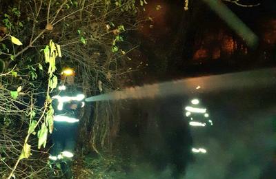 Incendiu la o baracă de pe Bulevardul 1 Decembrie 1918 din Cluj-Napoca