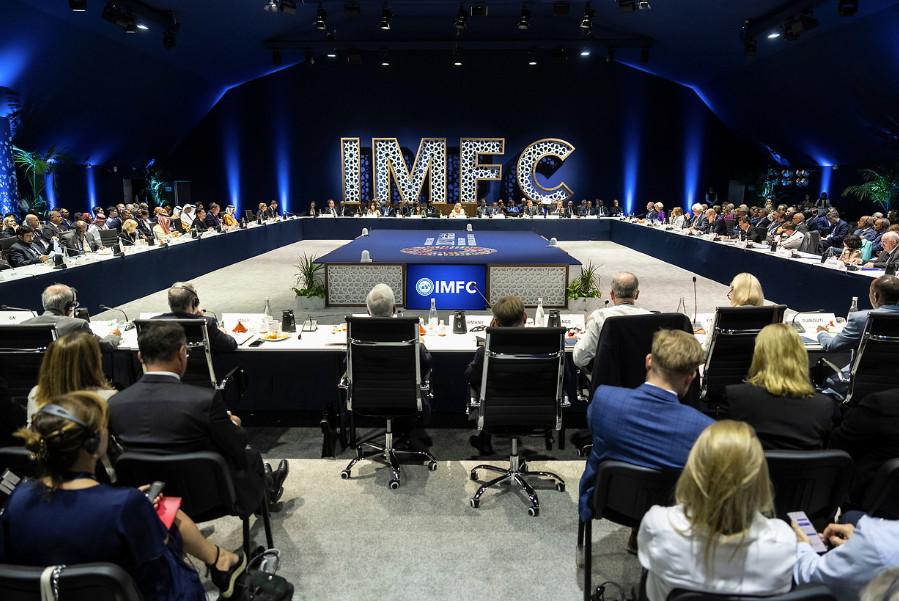 Declaraţia comună a reuniunii anuale a FMI a fost blocată din cauza limbajului total inacceptabil în legătură cu Rusia