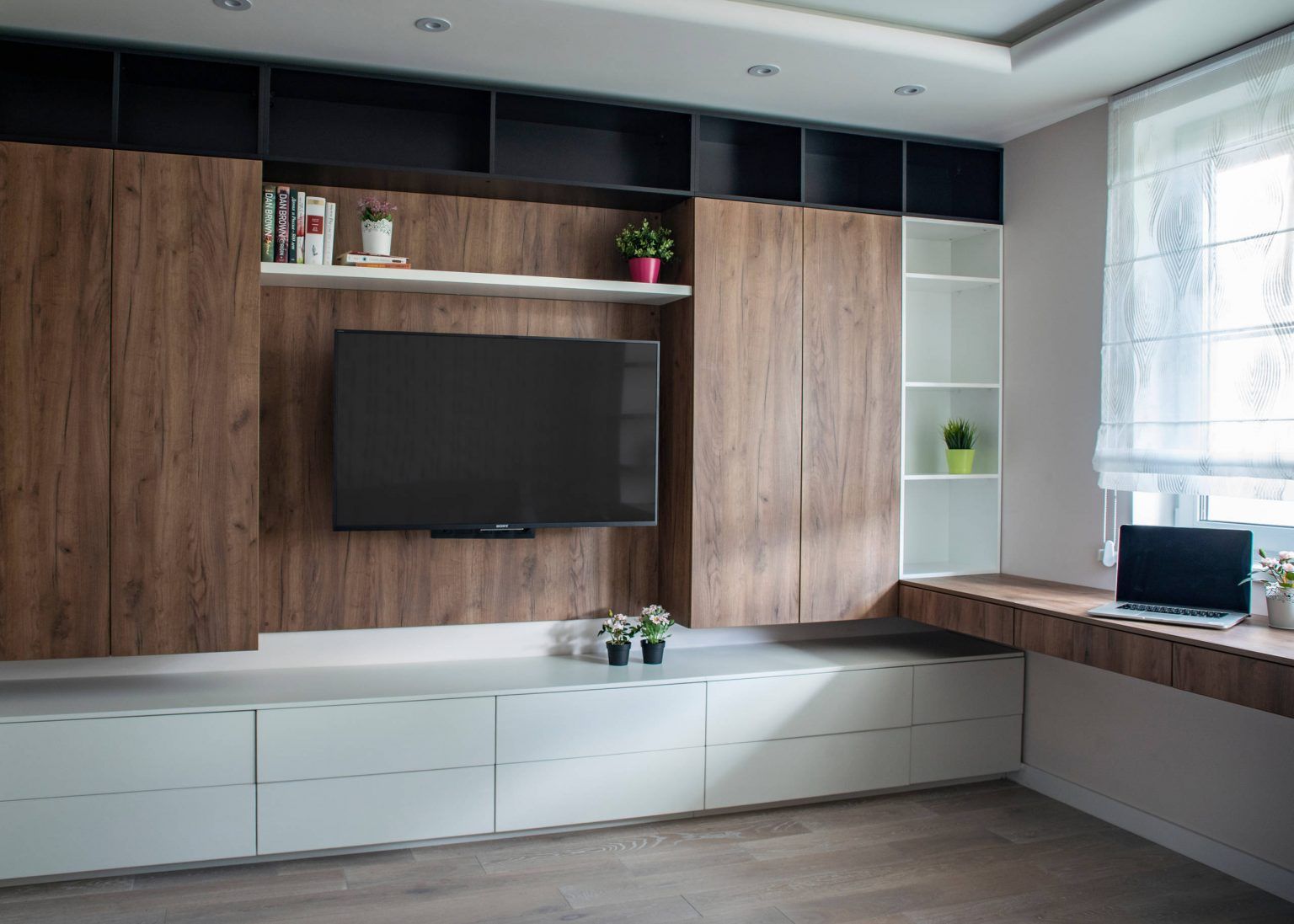 Apartament de 39 mp amenajat modern pentru o tanara