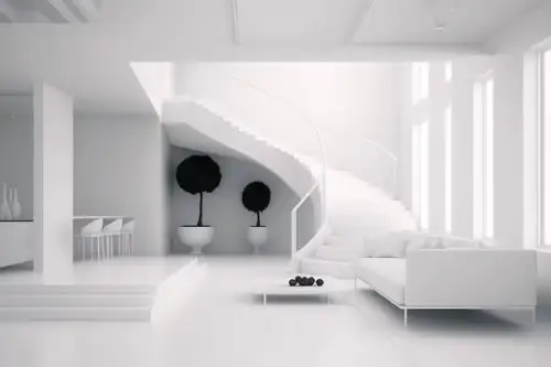Holul alb: Un spațiu luminos și primitor