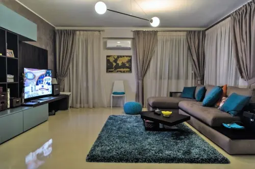 Amenajare cu detalii surprinzatoare intr-un apartament de 55 mp din Constanta