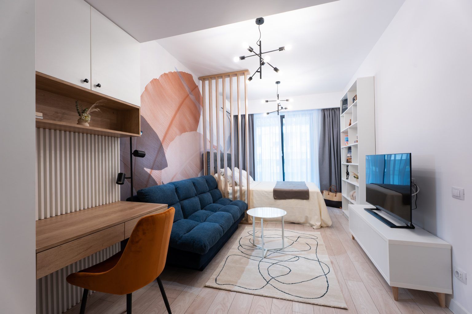 O garsoniera cocheta pentru un tanar student