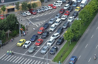 Restricții majore de circulație în București.