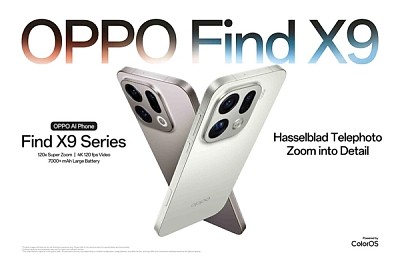OPPO lansează seria Find X9 la nivel global – cameră telefoto Hasselblad de 200 MP, baterie uriașă de 7500 mAh și noul ColorOS 16