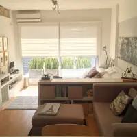 Un tanar indemanatic si curajos si-a amenajat singur locuinta de 32 mp