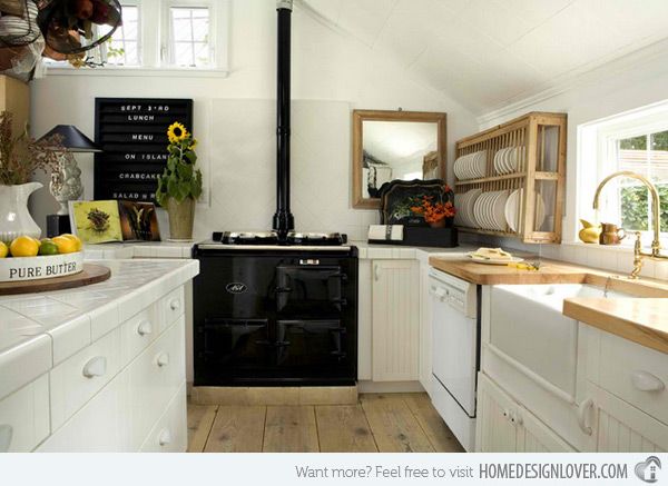 15 designuri de bucatarii vintage