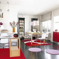 O mansarda creativa cu aer de loft