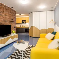 Garsoniera din Bucuresti transformata intr-un apartament de doua camere