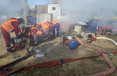 Avarie pe Magistrala Berceni, în Sectorul 4 din Bucureşti Furnizarea agentului termic pentru apă caldă şi încălzire va fi sistată pentru aproximativ 1.100 de blocuri