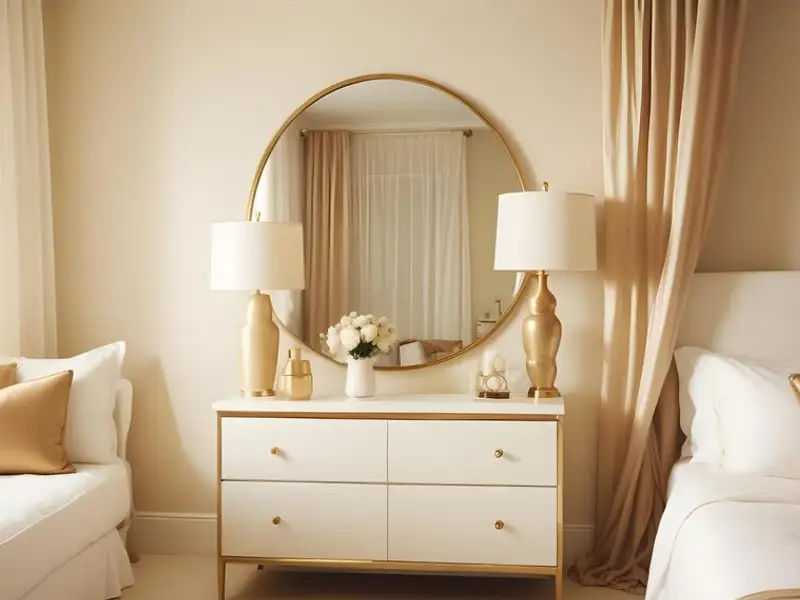 Comode cu oglindă: eleganță și funcționalitate într-un singur obiect