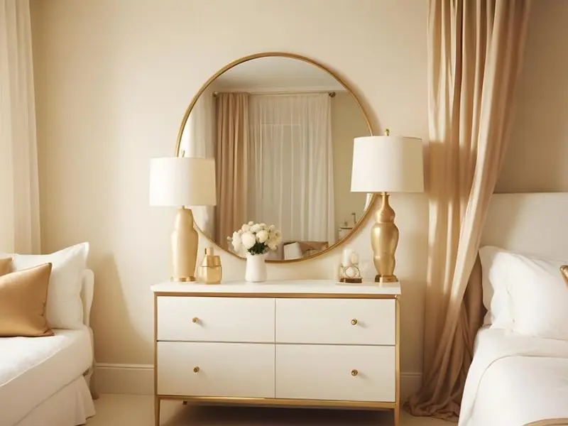 Comode cu oglindă: eleganță și funcționalitate într-un singur obiect