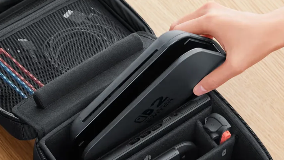 Husă de transport pentru Nintendo Switch 2 seamănă mai mult cu o mini-servietă