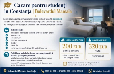 Cum își asigură hotelierii din Mamaia și Constanța venituri constante prin cazarea studenților