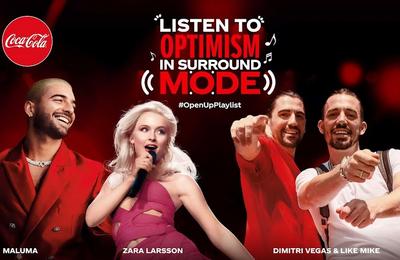 Maluma, Zara Larsson, Dimitri Vegas Like Mike fac echipă pentru o nouă campanie Coca-Cola