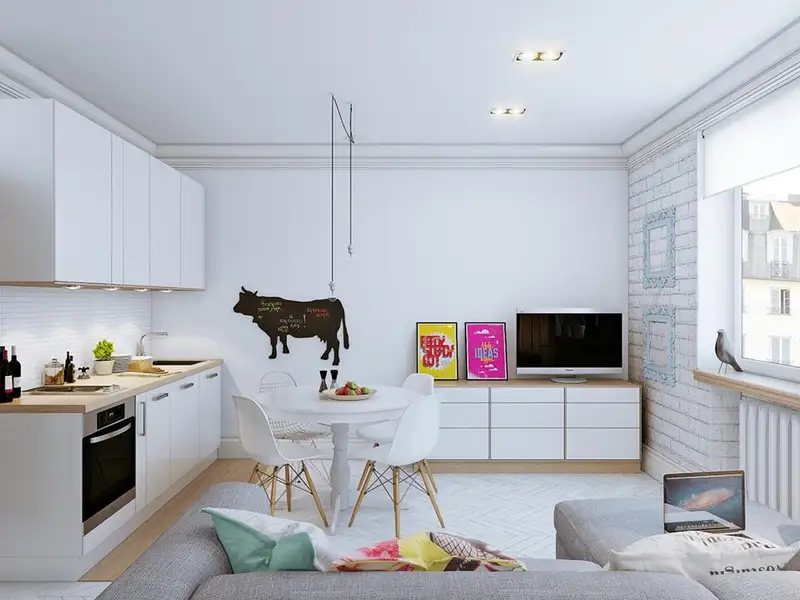 O casa de 25 mp in care singura regula a amenajarii este detaliul atipic