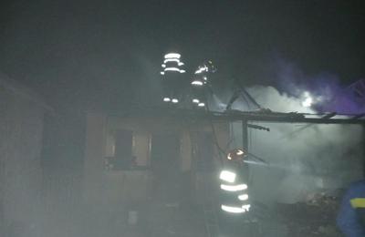 Un incendiu a cuprins în această dimineață o anexă gospodărească în localitatea Mănășturel