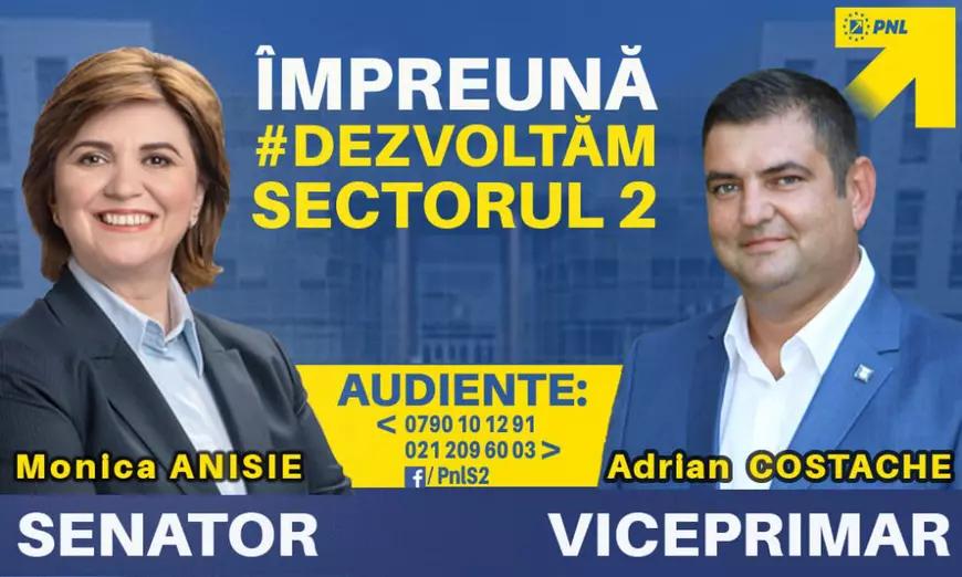 Liberala Monica Anisie, acuzată într-un document intern că i-a cerut primarului USR Sector 2 să îi retragă atribuțiile unui viceprimar PNL