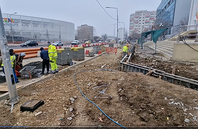 Cum progresează lucrările pentru pasajul din intersecția Apărătorii Patriei: Băluță anunță începutul turnării stâlpilor de susținere
