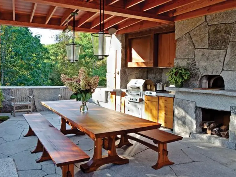 Cum se construieste o bucatarie de vara