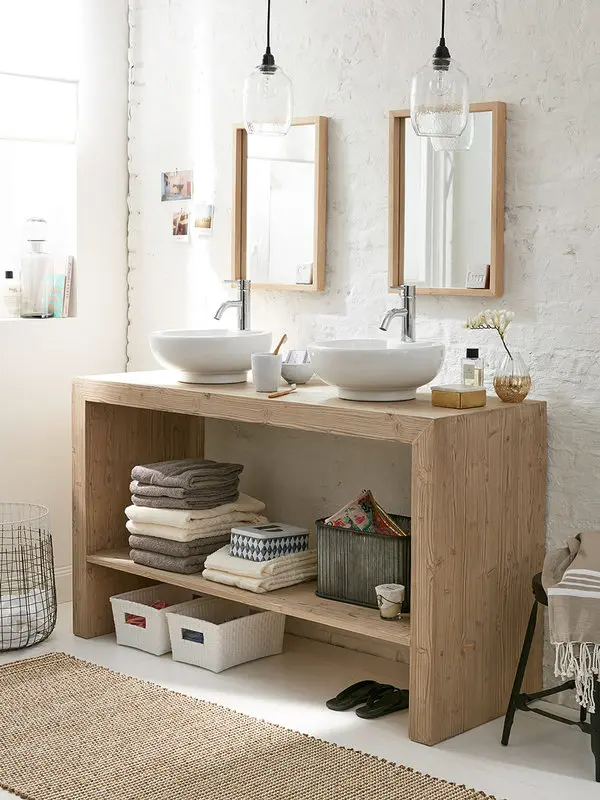 Lavoare decorative care schimba atmosfera baii