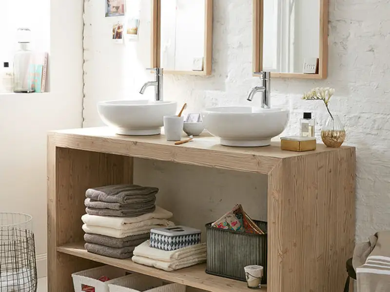 Lavoare decorative care schimba atmosfera baii