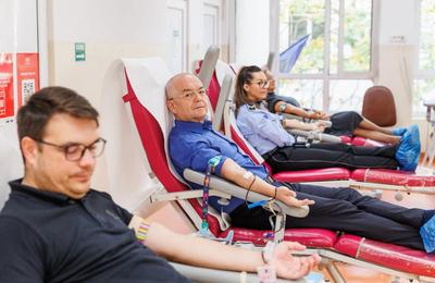 O nouă campanie de donare de sânge organizată de Primăria Cluj-Napoca