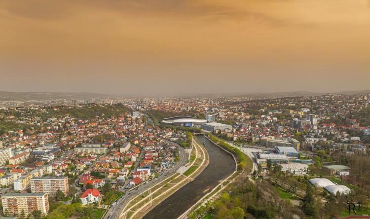 Norul de praf saharian, vizibil la Cluj cu ochiul liber