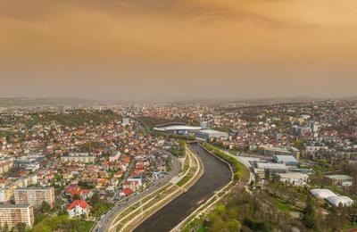 Norul de praf saharian, vizibil la Cluj cu ochiul liber