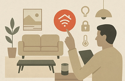 Cum să integrezi tehnologia smart home în designul locuinței