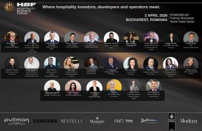 Bucureștiul devine hub-ul investițiilor hoteliere: Hospitality Business Forum 2026 reunește giganții industriei din Europa de Sud-Est