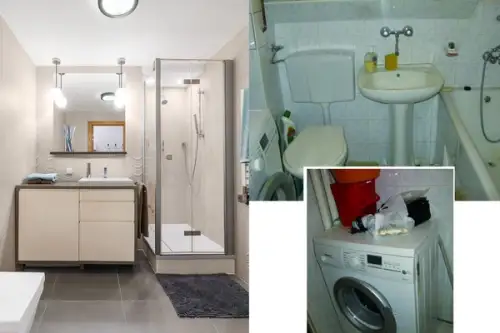 Transformarea unui apartament de 2 camere foto inainte si dupa