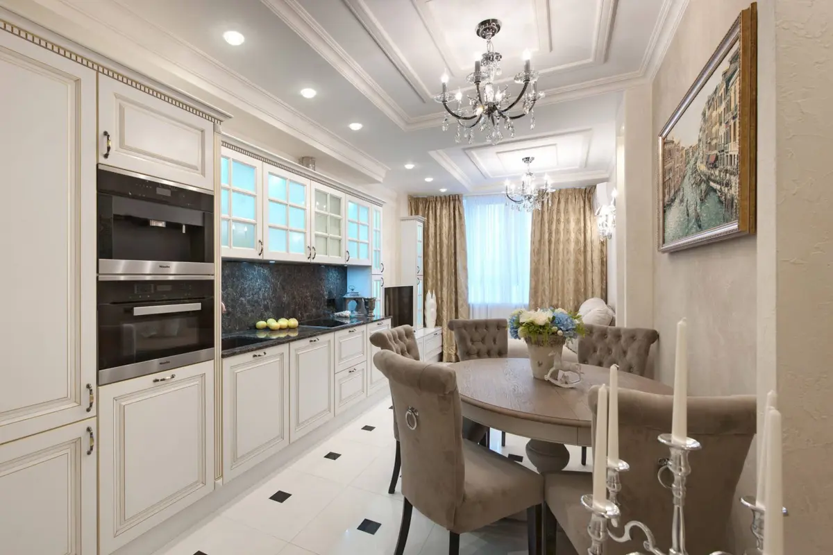 Stil clasic italian si accente moderne discrete intr-un apartament de 46 metri patrati