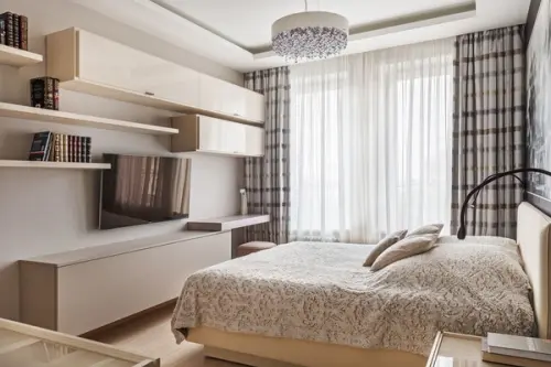 O amenajare moderna realizata intr-un apartament de 43 mp