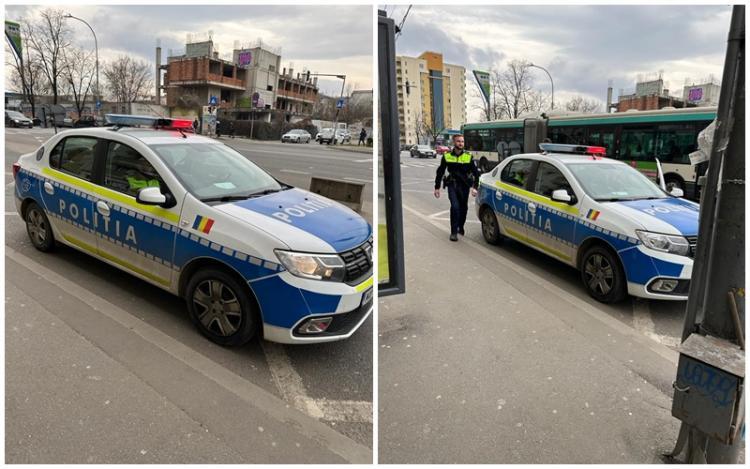 Bătaie pe calea Florești, din cartierul Mănăștur