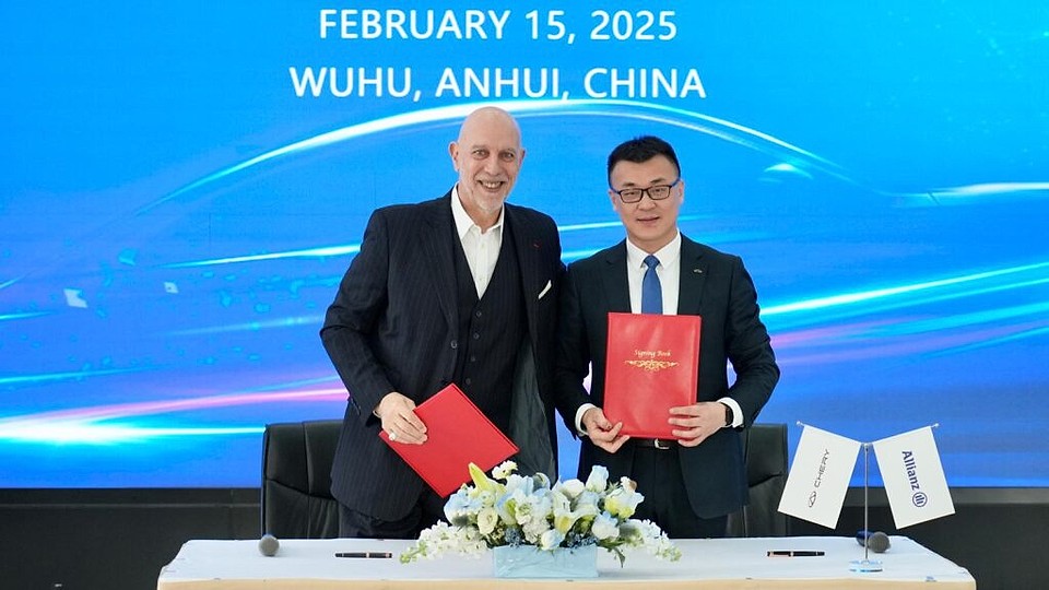Allianz Partners și Chery International semnează un Acord de Parteneriat Strategic pentru a promova împreună soluțiile de mobilitate în Europa