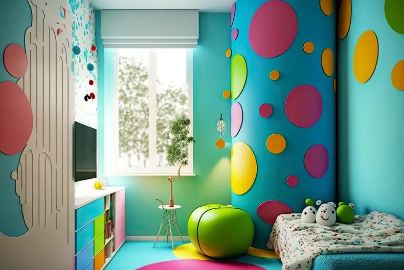 Phosphorescent Paint in Children's Bedrooms: Tips for Choosing It