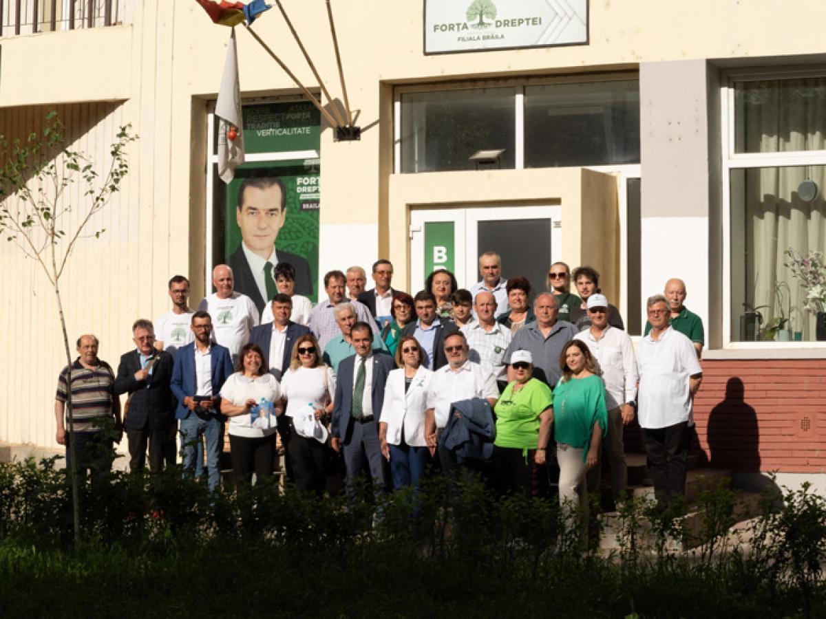 Ludovic Orban și-a sărbătorit ziua de naștere la Brăila