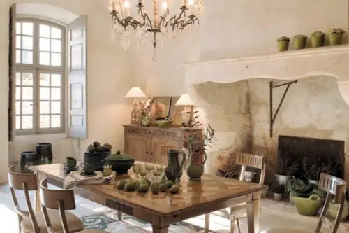 Mobilier rustic pentru dining room