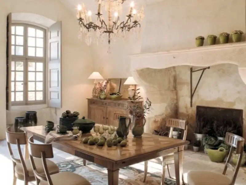 Mobilier rustic pentru dining room