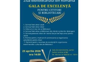 Gala Excelenței la malul mării: Cititori de toate vârstele și bibliotecari dedicați, premiați într-o zi istorică pentru carte