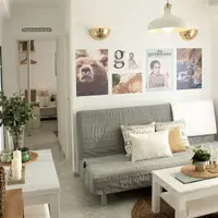 Amenajare cu personalitate intr-un apartament mic si ingust