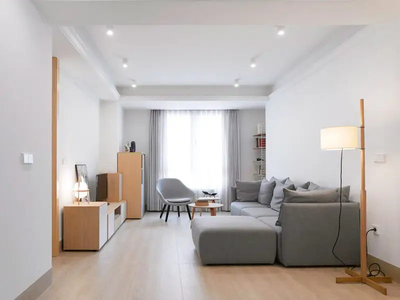 Un apartament de 65 mp amenajat pentru o familie cu 2 copii