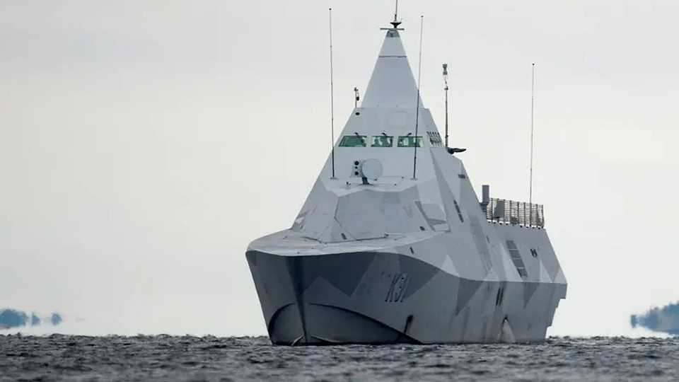 Suedia trimite nave de război pentru a apăra infrastructura din Marea Baltică de amenințarea Rusiei