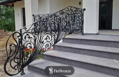 Ce este balustrada din fier forjat de la Fier Decor: investiție estetică sau reper arhitectural?