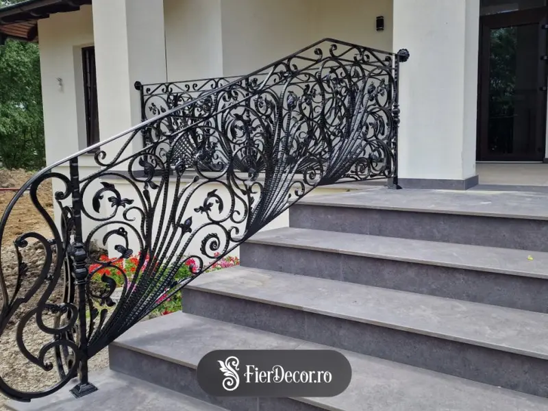 Ce este balustrada din fier forjat de la Fier Decor: investiție estetică sau reper arhitectural?