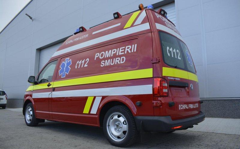 Accident rutier, luni dimineață, pe Autostrada Transilvania