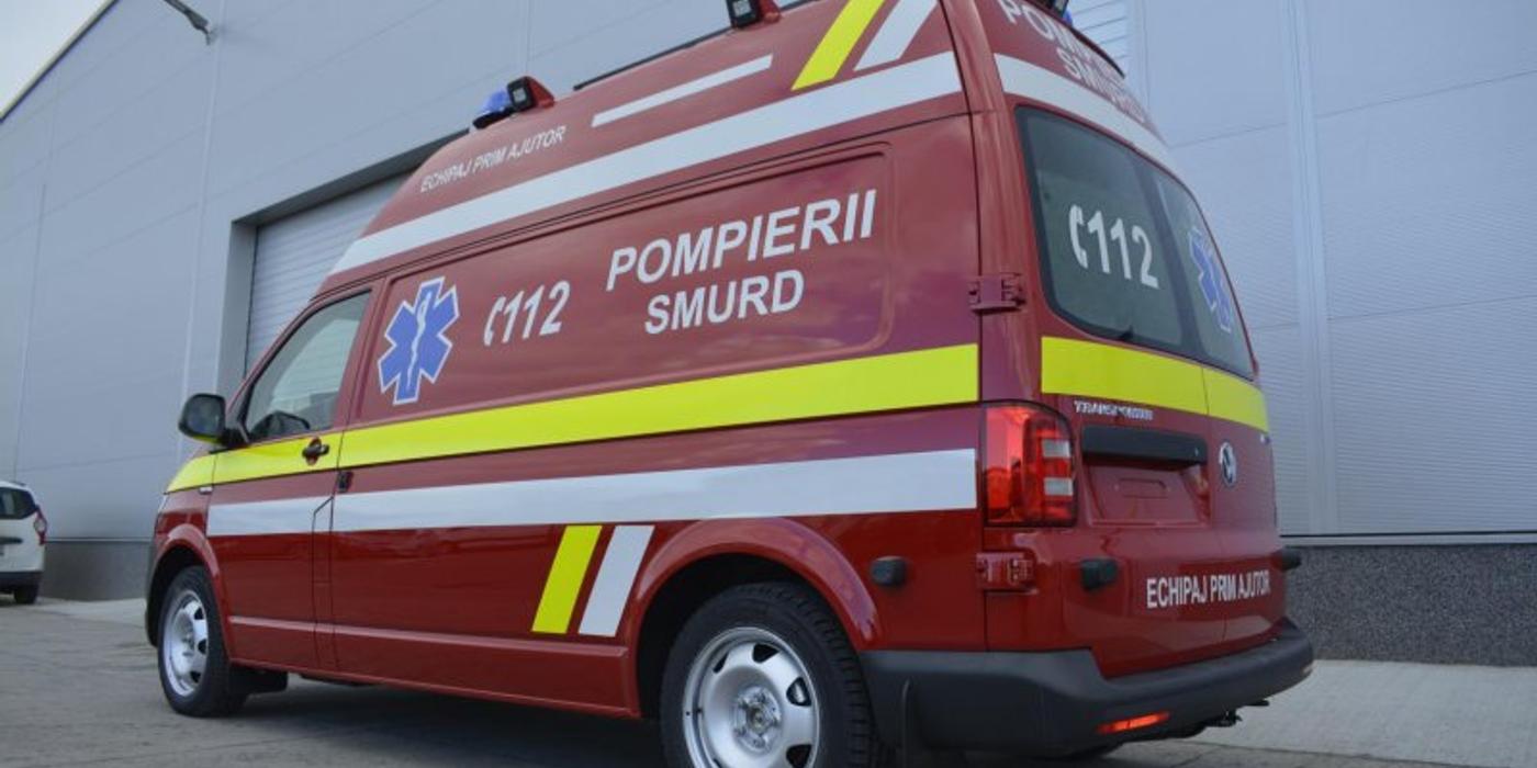 Accident rutier, luni dimineață, pe Autostrada Transilvania