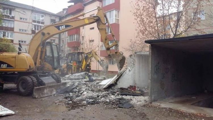 Primăria Cluj-Napoca continuă demolarea de garaje și în a doua parte a anului 2023