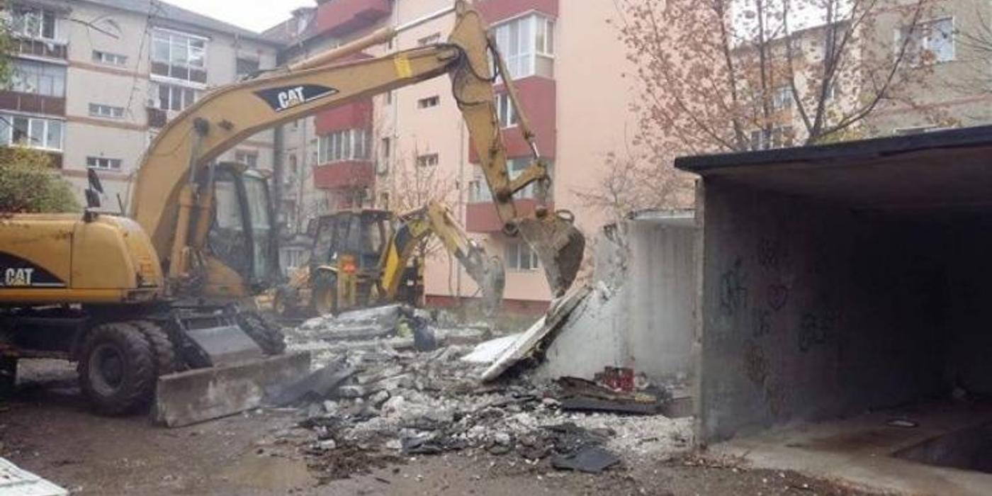 Primăria Cluj-Napoca continuă demolarea de garaje și în a doua parte a anului 2023
