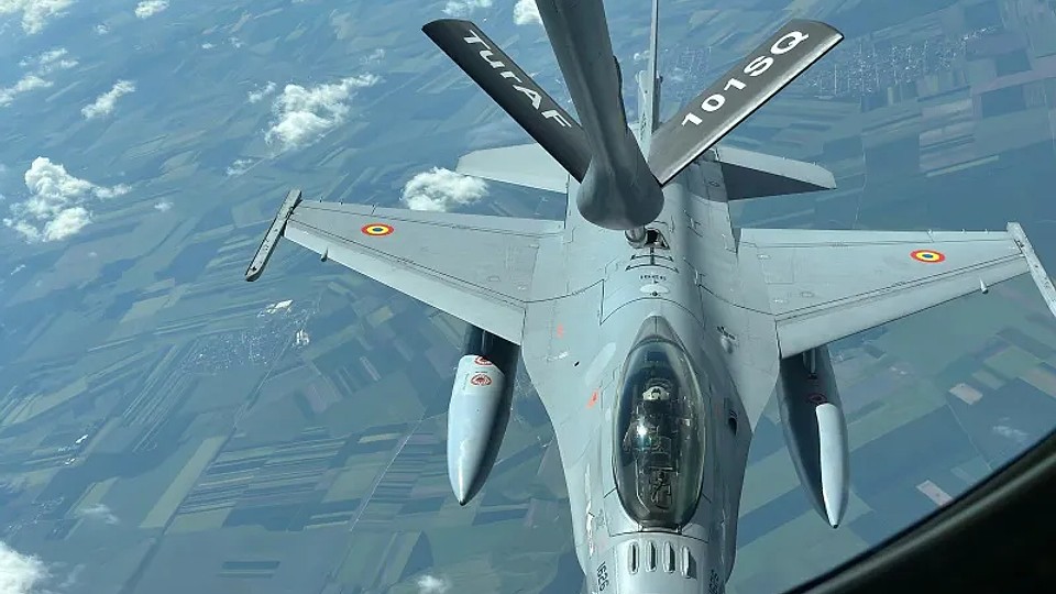 80.000$ a costat ridicarea avioanelor F-16 după atacurile cu drone al Rusiei de la graniță